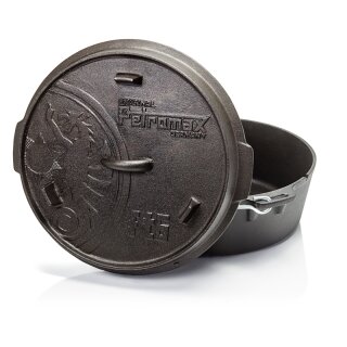 2. Wahl Petromax Feuertopf ft6 planer Boden (ohne Füße)